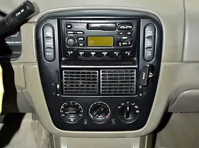 2002 Ford Explorer XLS 6 Cylinders Engine Petrol Brown Beige SUV