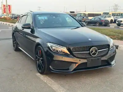 2016 Mercedes-Benz C-Class C 43 4Matic V6 Engine AUCTION GRADE 4/B Black Sedan