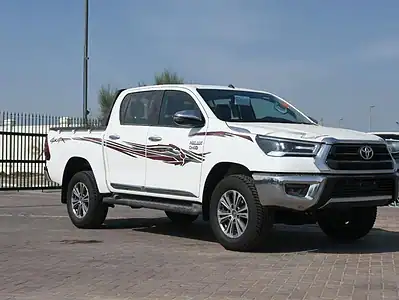 2025 Toyota Hilux S GLX 2.4L 4 Cylinder Engine 4WD AT Diesel White Red