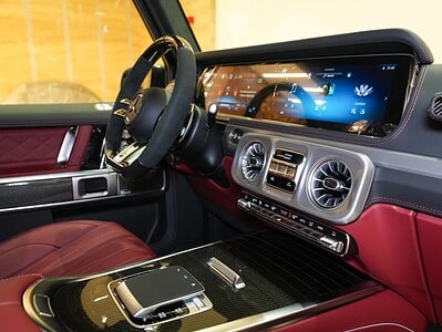 2026 Mercedes Benz G63 Double Night Package 4.0L V8 biturbo Engine Black Red