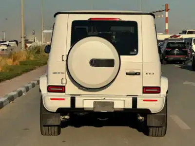 2025 Mercedes-Benz G-Class G 63 AMG AUCTION GRADE 5/A V8 White Black Wagon