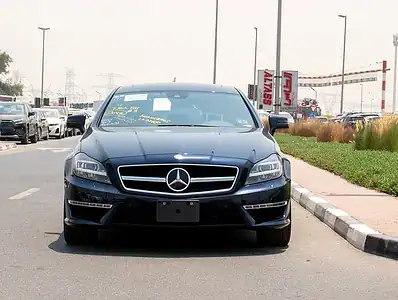 2013 Mercedes-Benz CLS-Class CLS 63 AMG 8 Cylinder Engine Blue Black
