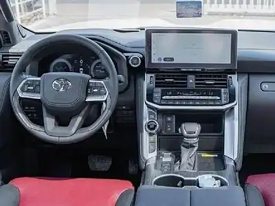 2026 Toyota Land Cruiser VXR 3.5L 6 Cylinder Engine Black Red GCC Specs