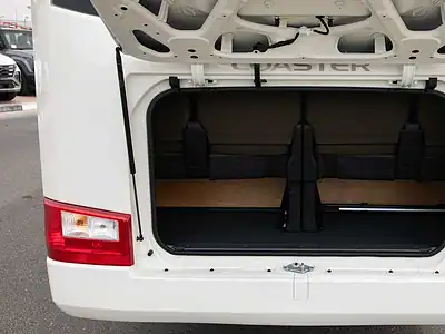 2025 Toyota Coaster HI ROOF 23S D 4.0L MT STD RD White Brown