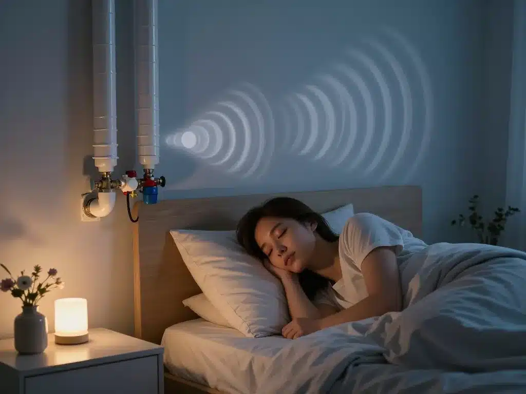 illustration solutions bruit de canalisation la nuit repos