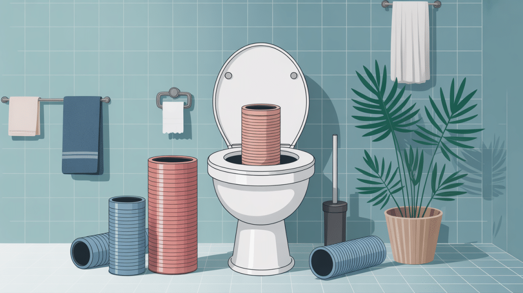 schéma moderne diametre evacuation wc