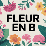 composition de fleurs en b typiques sur fond de jardin