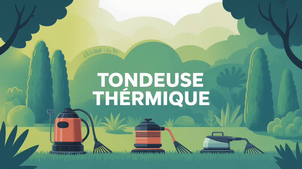 illustration meilleur tondeuse thermique pour jardin