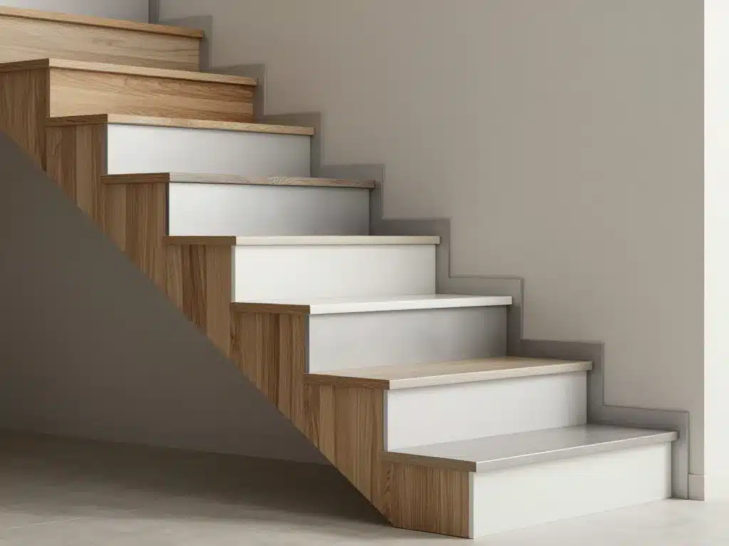 Comparatif plinthe pour escalier bois pvc aluminium