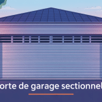 illustration moderne probleme porte de garage sectionnelle