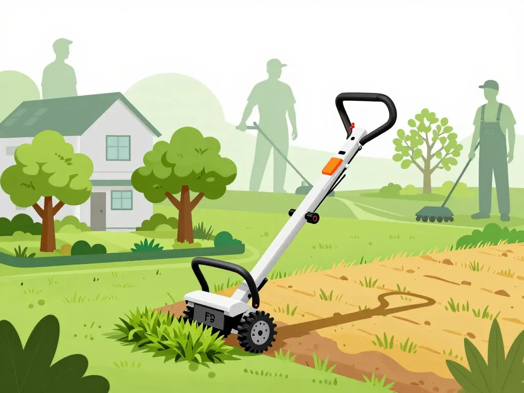 Scène stihl fs 120 entre différents terrains et profils d’utilisateurs