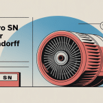 Illustration moteur bubendorff avec numero sn sur étiquette