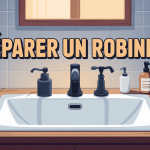 illustration robinet qui fuit comment réparer facilement