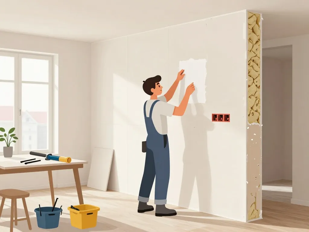 travaux plaquiste lyon pose isolation