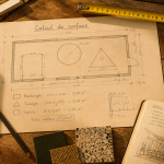 comment calculer une surface sur un bureau d'architecte avec outils