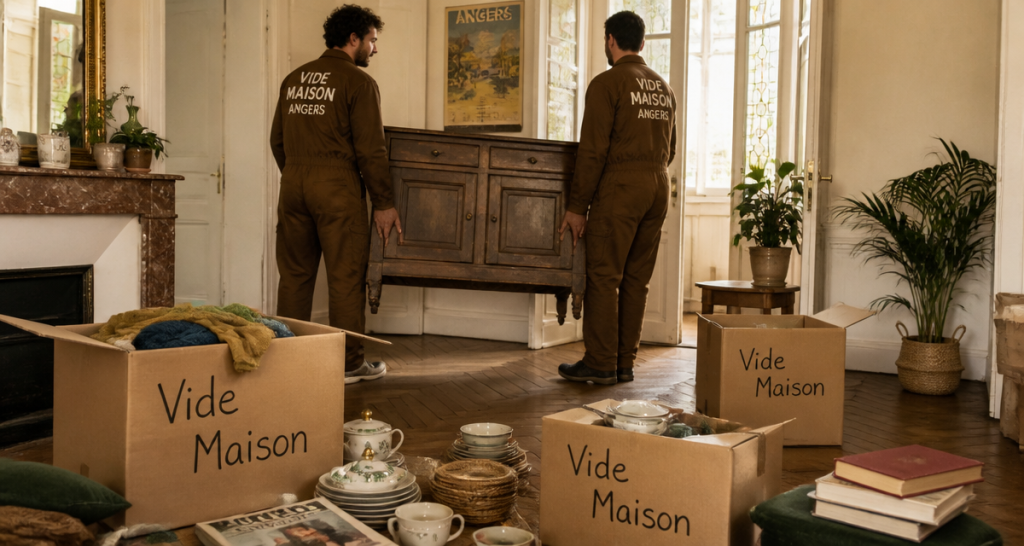 vide maison angers professionnels déménageurs