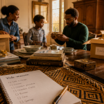 vide maison dijon famille trie objets