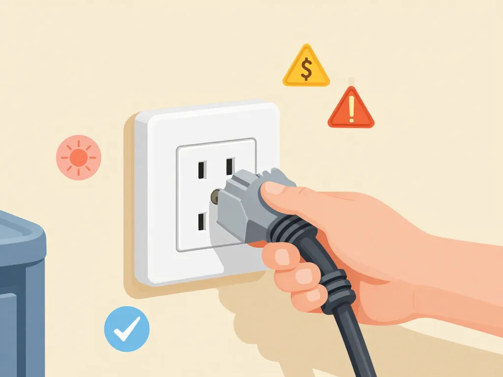 Branchement seche linge prise murale électrique sécurité