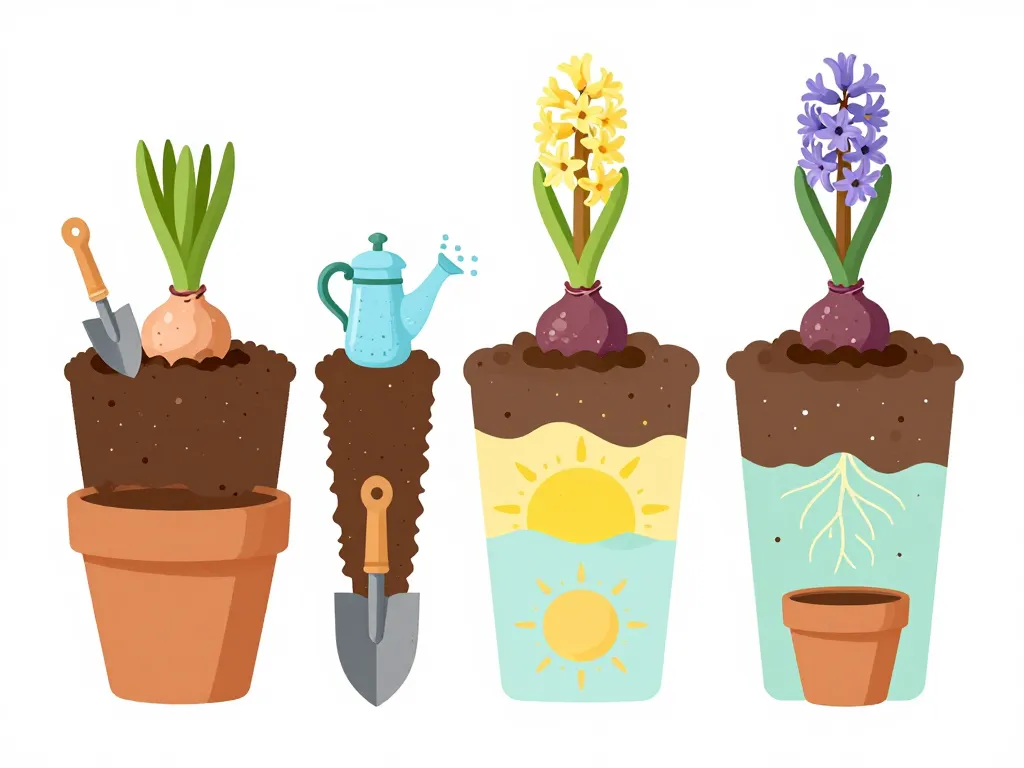 diagramme plantation bulbes jacinthe lidl soins jardin