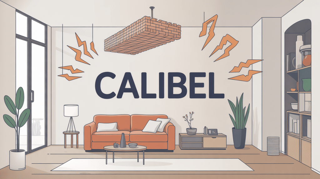 Illustration Calibel isolant mural thermique acoustique