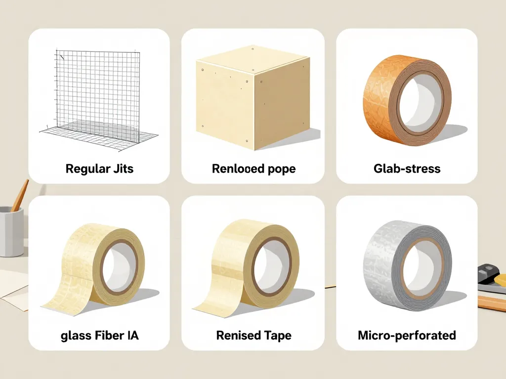 comparatif bande autocollante pour placo fibre papier micro-perforée