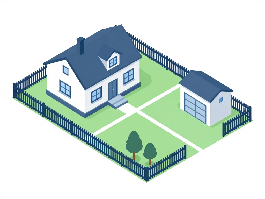 distance entre maison et clôture voisin schéma situations courantes