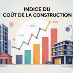 Indice coût de la construction graphique hausse prix