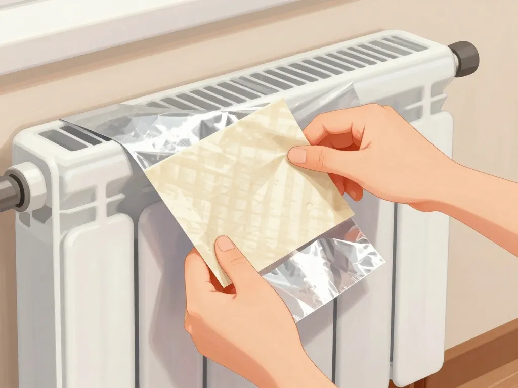 isolant derrière radiateur avis installation panneau conseils