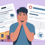 illustration justificatif de domicile quand on habite chez ses parents avec documents