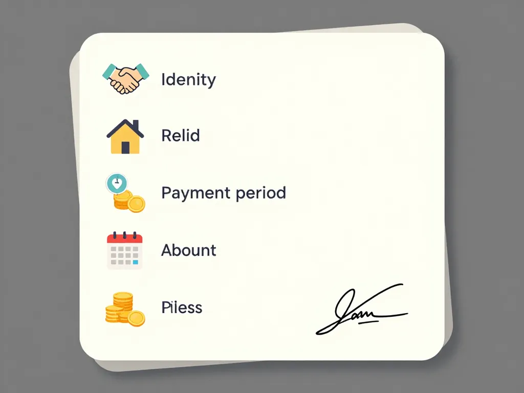 schéma contenu quittance de loyer obligatoire