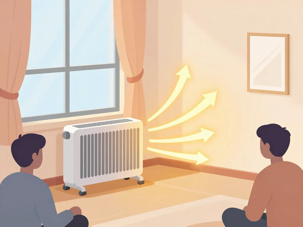 thermocill chauffage convection illustration chaleur
