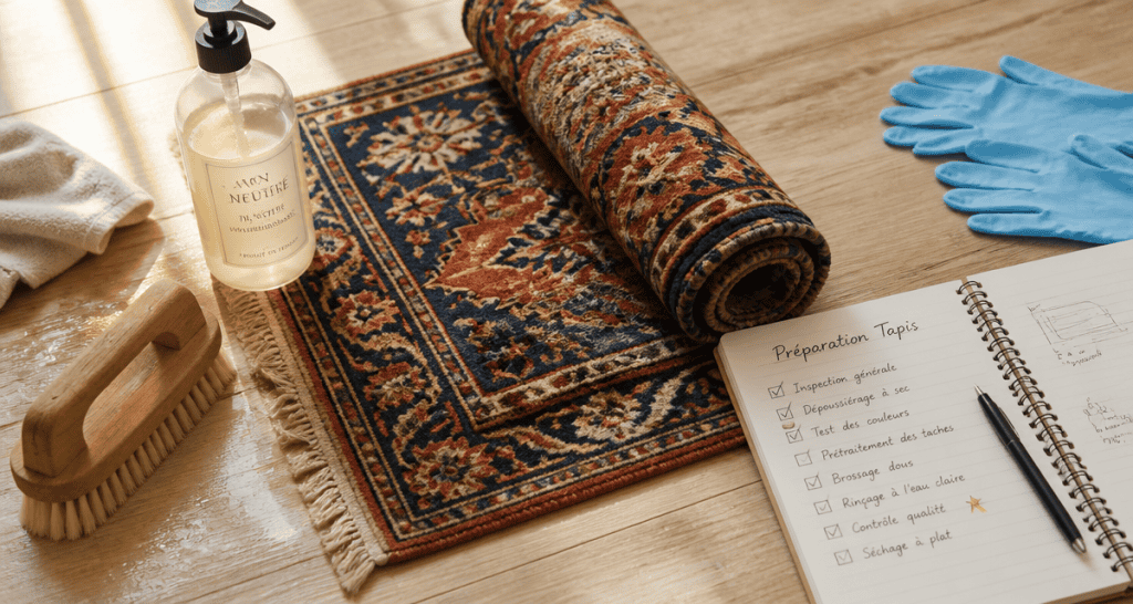 ou faire nettoyer un tapis en espace professionnel