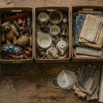 vider mon grenier cartons objets anciens