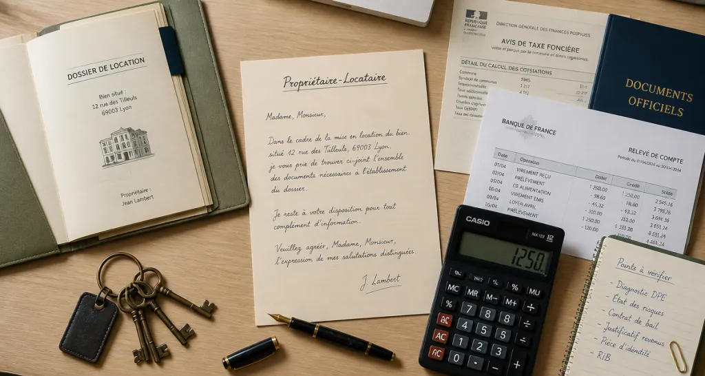 je suis propriétaire et je veux louer un autre appartement, dossier de location