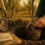 Quand planter un arbre fruitier : plantation et point de greffe près du sol