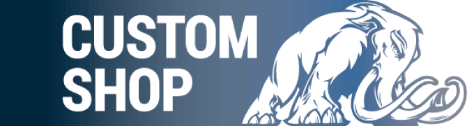 custom shop woolly mammoth logo