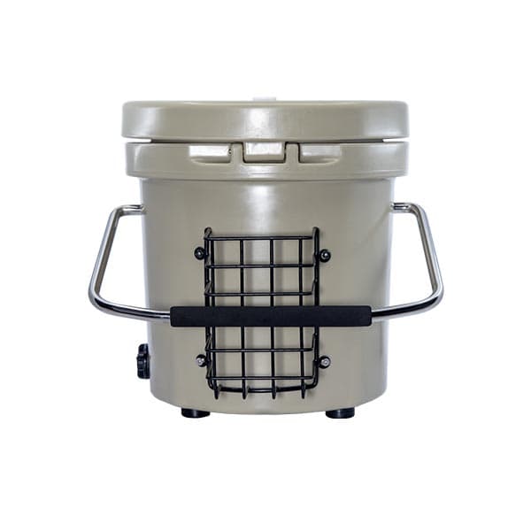 bait bucket tan back view