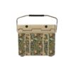 tan cruiser cooler with mossy oak print