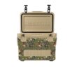 tan cruiser cooler with mossy oak print open