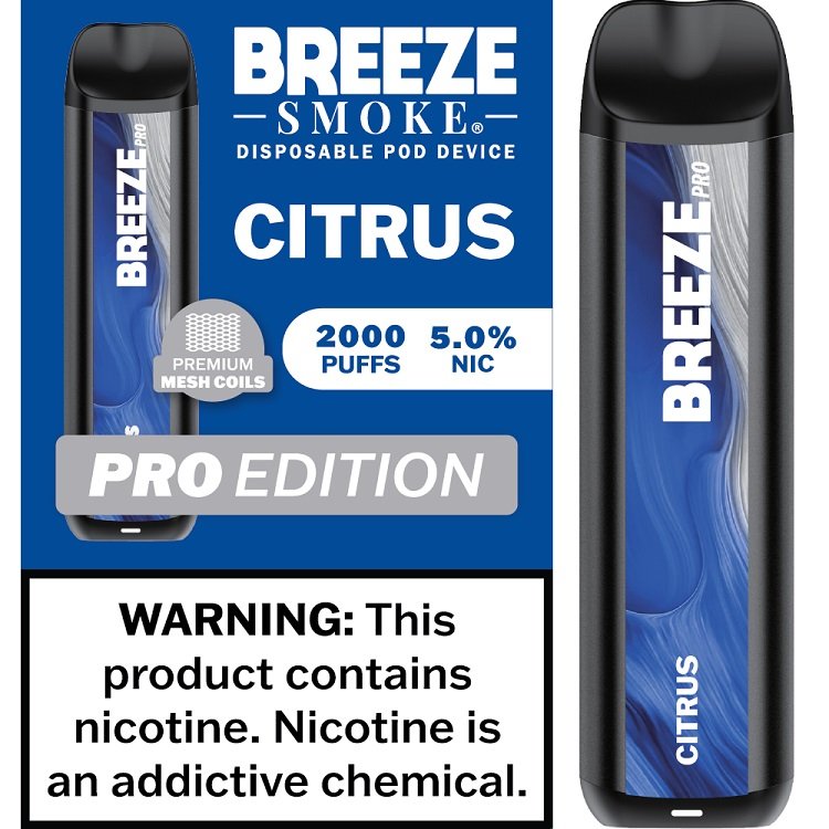 BREEZE PRO 2000 CITRUS (ANEJO) 10CT