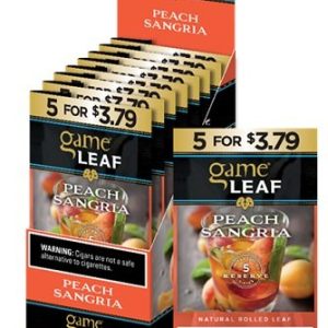 GAME LEAF 5PK PEACH 3.79