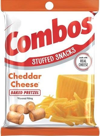 PEG COMBOS CHEDDAR CHEESE PRETZEL  6.3 OZ