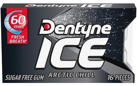 DENTYNE ICE BLACK 9CT