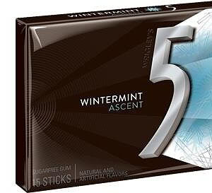 5 GUM WINTERMINT ASCENT 10CT