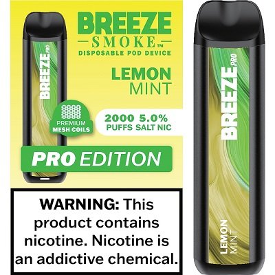 BREEZE PRO 2000 LEMON MINT 10CT