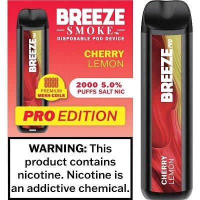 BREEZE PRO 2000 CHERRY LEMON 10CT
