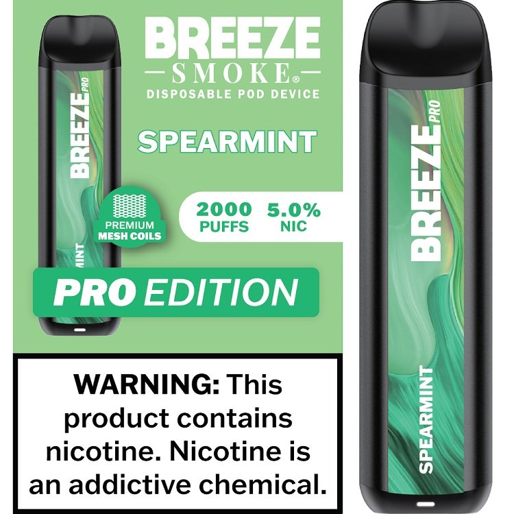 BREEZE PRO 2000 SPEARMINT 10CT