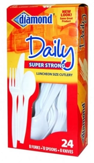 PLASTIC MIXED CUTLERY BOX TX
