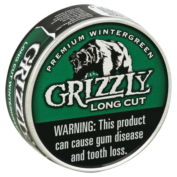 GRIZZLY WINTERGREEN LONG CUT 5PK