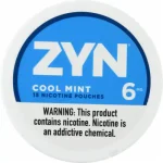 ZYN NIC POUCHES 6MG COOL MINT